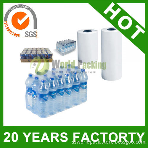 Coextruded PE Polyethylene & POF Polyolefin Heat Shrink Wrap Film